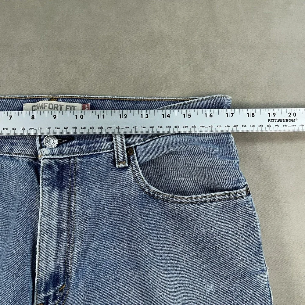 Vintage Levis 560 Jeans Mens 34x30 Comfort Fit Loose Denim Distressed Baggy Y2K